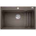BLANCO Etagon 8 InFino dřez SILGRANIT, s excentrem, kávová 525186