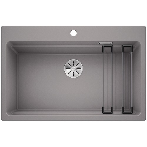 BLANCO Etagon 8 InFino dřez SILGRANIT, bez excentru, aluminium 525189 BLANCO Etagon 8 InFino dřez SILGRANIT, bez excentru, aluminium 525189