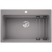 BLANCO Etagon 8 InFino dřez SILGRANIT, bez excentru, aluminium 525189