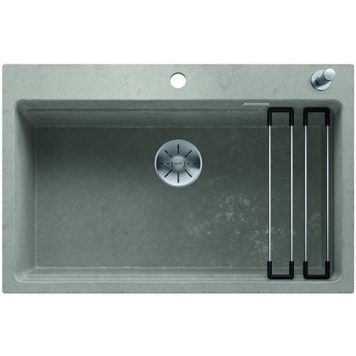 BLANCO Etagon 8 InFino dřez SILGRANIT, s excentrem, beton style 525301