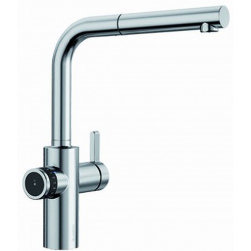 BLANCO Evols-S Volume Ultra-Resist dřezová baterie, nerez imitace, páčka vpravo 525211