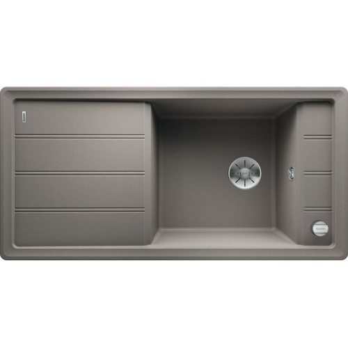 BLANCO Faron XL 6 S InFino dřez, s excentrem SILGRANIT, aluminium 524785
