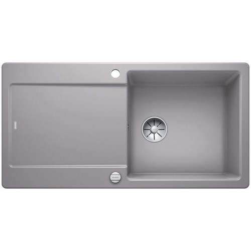 BLANCO Idento XL 6S dřez keramika PuraPlus s excentrem, aluminium 522133