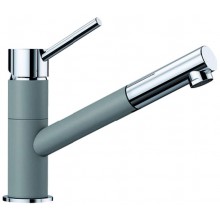 BLANCO Kano-S HD Silgranit dřezová baterie, aluminium/chrom 525039