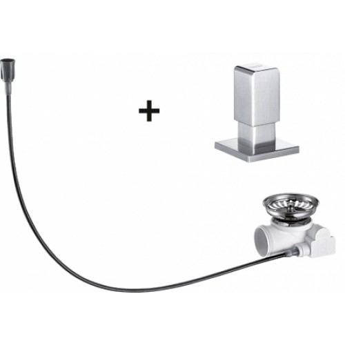 BLANCO Levos excentr komplet, chrom 517547