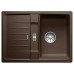 BLANCO Lexa 40 S InFino dřez, bez excentru SILGRANIT, kávová 524899