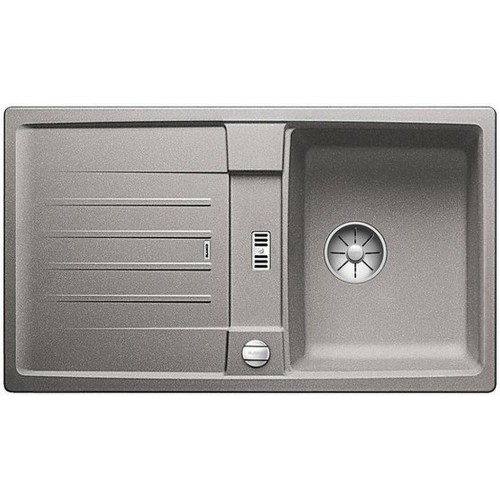 BLANCO Lexa 45 S InFino dřez, s excentrem SILGRANIT, aluminium 524902 BLANCO Lexa 45 S InFino dřez, s excentrem SILGRANIT, aluminium 524902