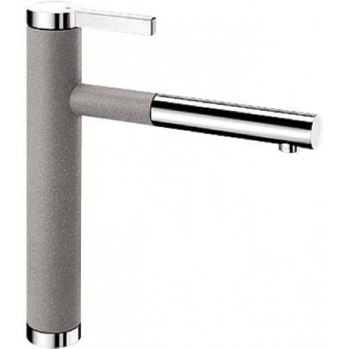 BAZAR BLANCO Linee-S dřezová baterie se sprchou, aluminium 518439 ROZBALENO!!