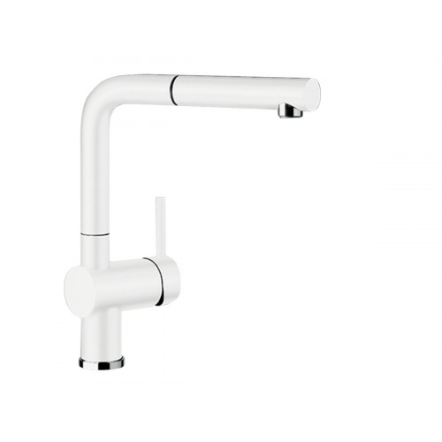 BLANCO Linus-S dřezová baterie keramika, bílá 516711