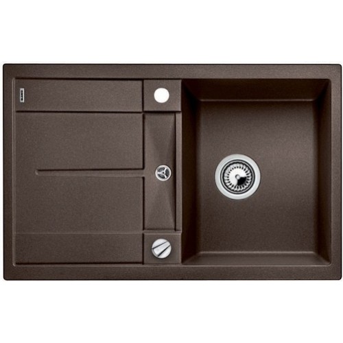 BLANCO Metra 45 S Compact dřez Silgranit, bez excentru, káva 519570