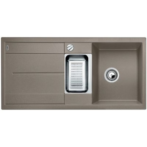 BLANCO Metra 6 S dřez Silgranit 1000 x 500 mm, tartufo 517355