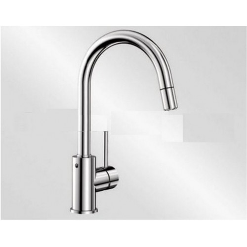 VÝPRODEJ BLANCO Mida-S dřezová baterie, chrom 521454 1X POUŽITÉ, POŠKOZENÝ OBAL!!