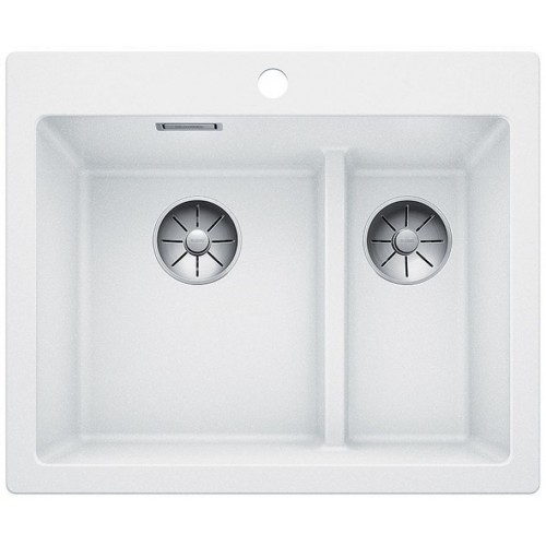 BLANCO Pleon 6 Split Silgranit bez excentru, bílá 521693