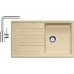 BLANCO Set dřez ZIA 5 S dřez Silgranit béžová champagne + baterie Mila chrom