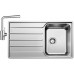 BLANCO set LEMIS 45 S-IF nerez kartáčovaný 860 x 500 mm 523030 + MILA baterie chrom 519414