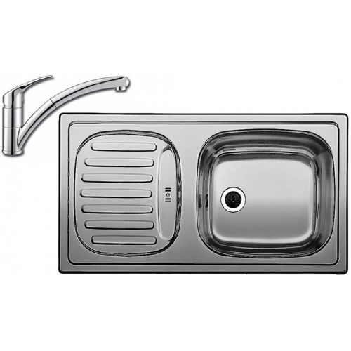 BLANCO set FLEX mini profilovaný nerez 780 x 435 mm 512032 + BRAVON-S baterie chrom 520282 BLANCO set FLEX mini profilovaný nerez 780 x 435 mm 512032 + BRAVON-S baterie chrom 520282