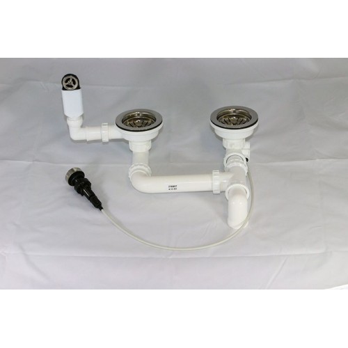 BLANCO sifon pro dřezy Metra, 3 1/2" 218407b