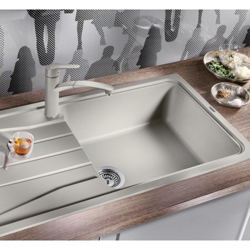 BLANCO SONA XL 6S dřez Silgranit aluminium, oboustranné provedení 519691