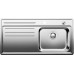 BLANCO Strato Pro-IF dřez nerezový, hedvábný lesk, vanička vpravo 516758