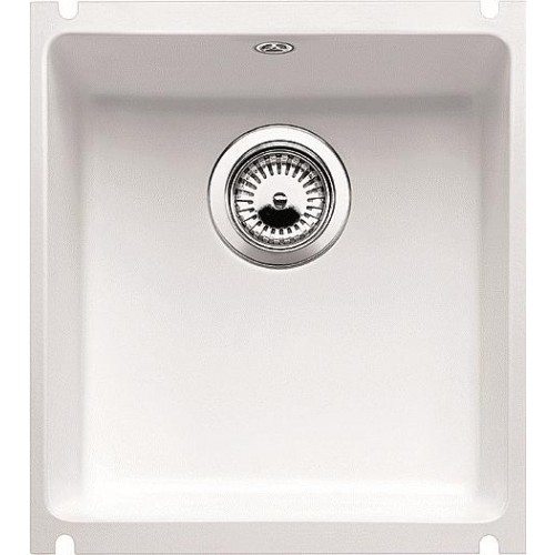 BLANCO Subline 375-U dřez keramický s táhlem, včetně sifonu, zářivě bílá 516042 BLANCO Subline 375-U dřez keramický s táhlem, včetně sifonu, zářivě bílá 516042