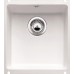 BLANCO Subline 375-U dřez keramický s táhlem, včetně sifonu, zářivě bílá 516042