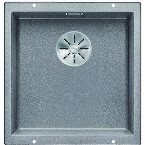 BLANCO Subline 400 U InFino dřez Silgranit aluminium, bez táhla 523424