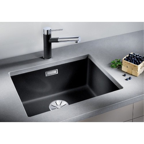BLANCO Subline 500 U InFino dřez Silgranit bez táhla, aluminum 523434