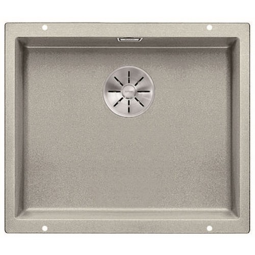 BLANCO Subline 500 U InFino dřez Silgranit bez táhla, perlově šedá 523435