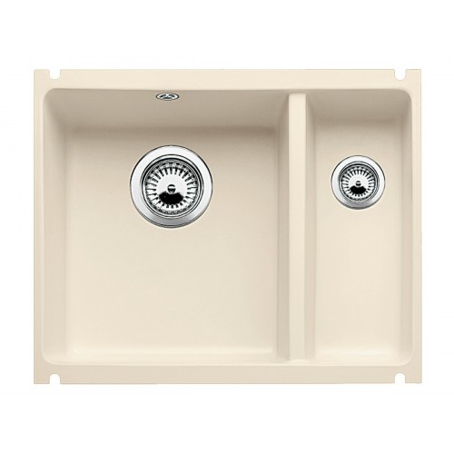 BLANCO Subline 350/150-U dřez keramický s táhlem, včetně sifonu, jasmín 514527