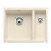 BLANCO Subline 350/150-U dřez keramický s táhlem, včetně sifonu, jasmín 514527