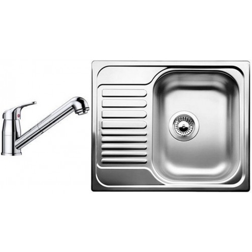 BLANCO set TIPO 45 S Mini nerez profilovaný 605 x 500 mm 516525 + DARAS-S baterie chrom 517731 BLANCO set TIPO 45 S Mini nerez profilovaný 605 x 500 mm 516525 + DARAS-S baterie chrom 517731