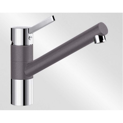 BLANCO Tivo ND dřezová baterie Silgranit-look, beztlaková, šedá skála/chrom 518801