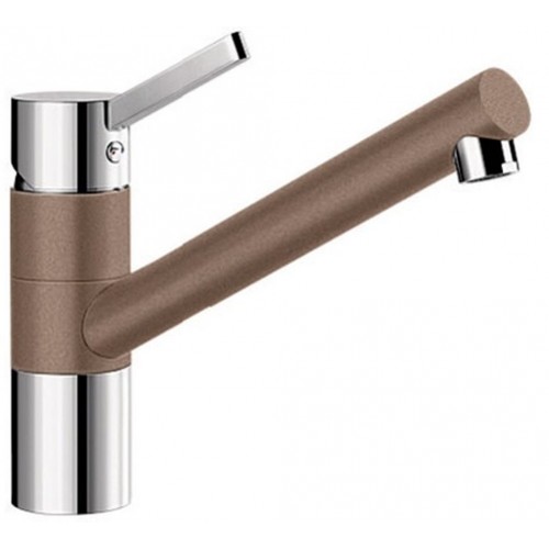 BLANCO Tivo dřezová baterie Silgranit®-look, muškát/chrom 521707