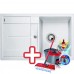 BLANCO Metra 45 S dřez Silgranit bílá 513187 + ZDARMA VILEDA MOP Easy Wring