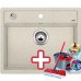BLANCO Dalago 6 dřez Silgranit písek 514195 + ZDARMA VILEDA MOP Easy Wri