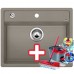 BLANCO Dalago 6 dřez Silgranit tartufo 517320 + ZDARMA VILEDA MOP Easy Wring