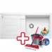 BLANCO Metra XL 6 S dřez včetně sifonu, bílá 515136 + ZDARMA VILEDA MOP Easy