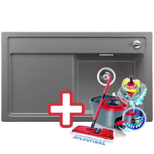 BLANCO Zenar 45 S dřez Silgranit antracit, pravý 516670 + ZDARMA VILEDA MOP Easy Wring