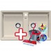 BLANCO Zia 9 dřez Silgranit písek 516681 + ZDARMA VILEDA MOP Easy Wring