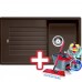 BLANCO Zia 45 SL dřez Silgranit káva 516745 + ZDARMA VILEDA MOP Easy Wring