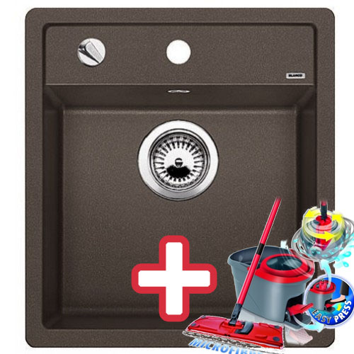 BLANCO Dalago 45 dřez Silgranit káva 517165 + ZDARMA VILEDA MOP Easy Wring