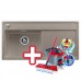 BLANCO Zenar XL 6 S dřez Silgranit tartufo, vanička vlevo 517408 + ZDARMA VILEDA MOP Easy Wring