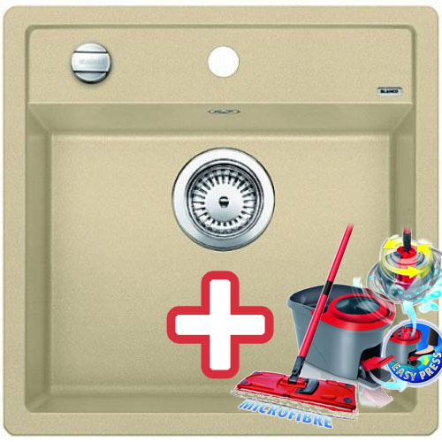 BLANCO Dalago 5 dřez Silgranit béžová champagne 518526 + ZDARMA VILEDA MOP Easy Wring