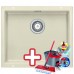 BLANCO Subline 500-U dřez Silgranit jasmín 513410 + ZDARMA VILEDA MOP Easy Wring