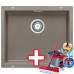 BLANCO Subline 500 - U dřez Silgranit tartufo 517434 + ZDARMA VILEDA MOP Easy Wring