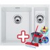 BLANCO Subline 340/160 - U dřez Silgranit bílý 518585 + ZDARMA VILEDA MOP Easy Wring