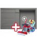 BLANCO Metra 5 S dřez Silgranit šedá skála 518872 + ZDARMA VILEDA MOP Easy Wring