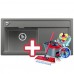 BLANCO Zenar XL 6 S dřez Silgranit šedá skála, levý 518929 + ZDARMA VILEDA MOP Easy Wring
