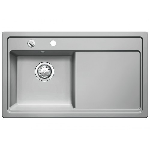 BLANCO Zenar 45 S dřez keramika PuraPlus aluminium, levý 517199