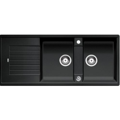 BLANCO Zia 8 S dřez s excentrem, včetně sifonu, antracit 515595